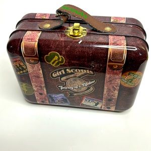Girl Scouts | Brown Journey Of A Lifetime Tin Luggage | Celebrating 100 Years